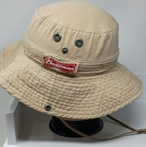 Budweiser Beige Bucket Hat